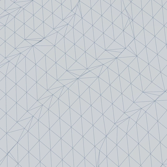 Close-up of the Swift scan mesh showing a fine dense triangle weave